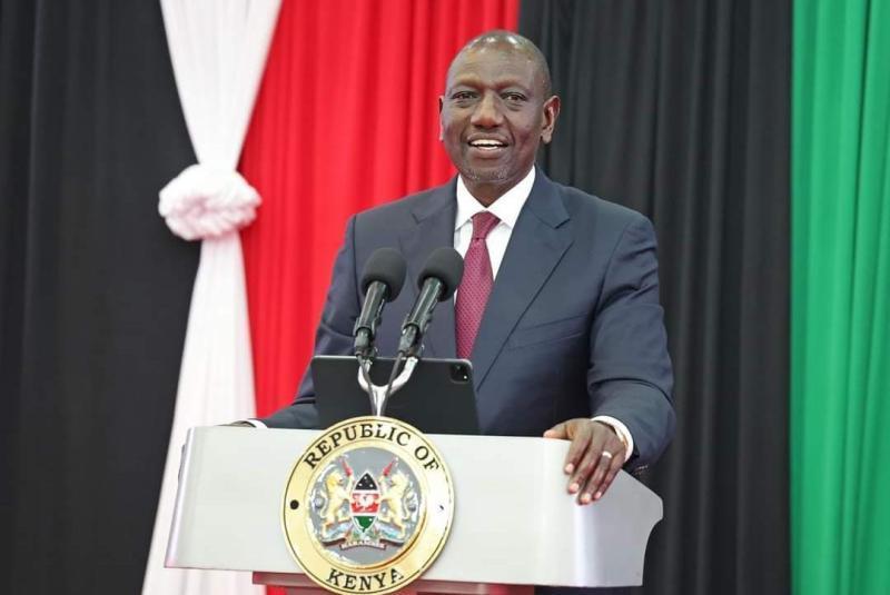 File image of President William Ruto.